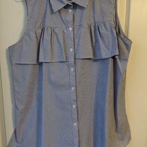 Dressy sleeveless top